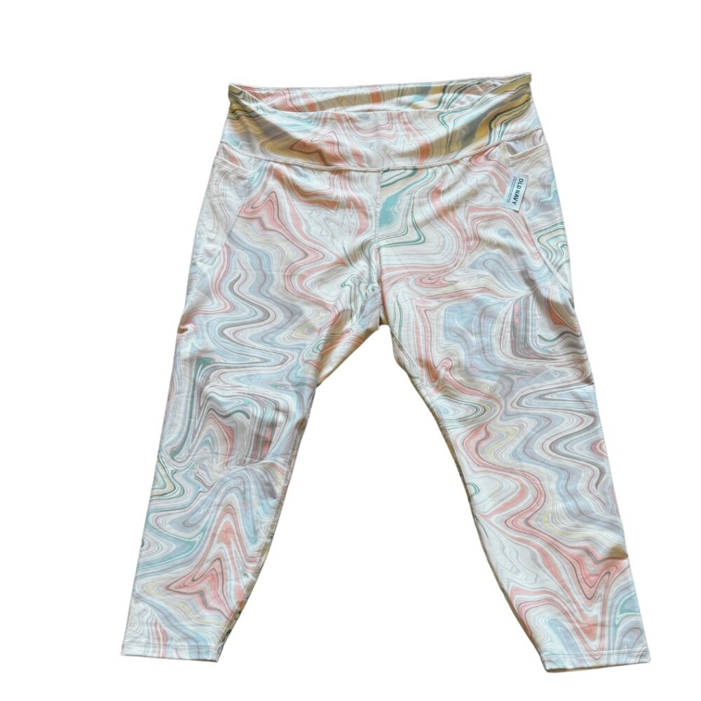 Old Navy Active Multi-Colored Yoga Pants Size 3X